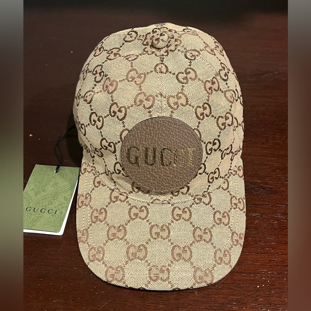 Gucci GG Canvas Monogram Baseball Hat size Small - Picture 1 of 11